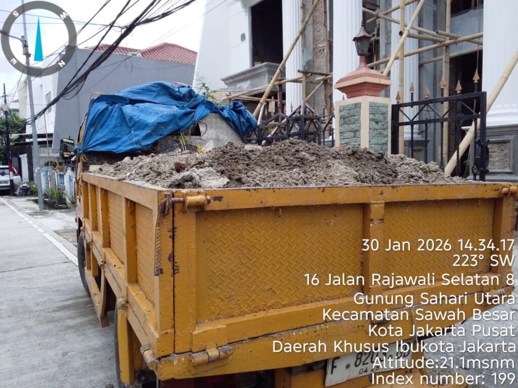 jasa buang puing tangsel