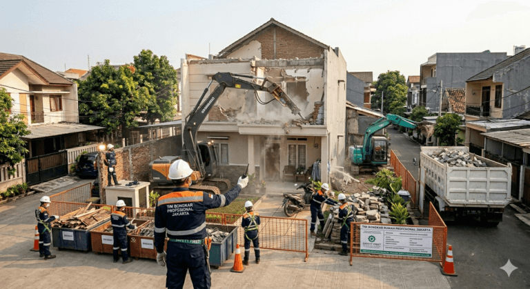 tenaga kerja jasa bongkar rumah profesional jakarta