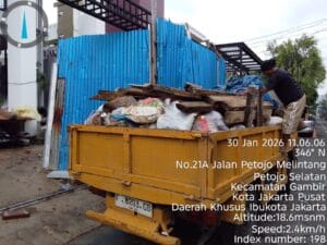 angkut puing bekas renovasi rumah
