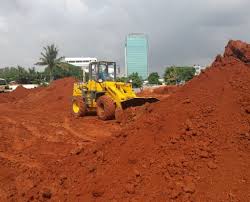 alat berat cut and fill excavator bulldozer