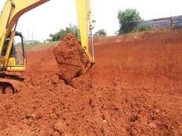 alat excavator untuk pekerjaan galian tanah