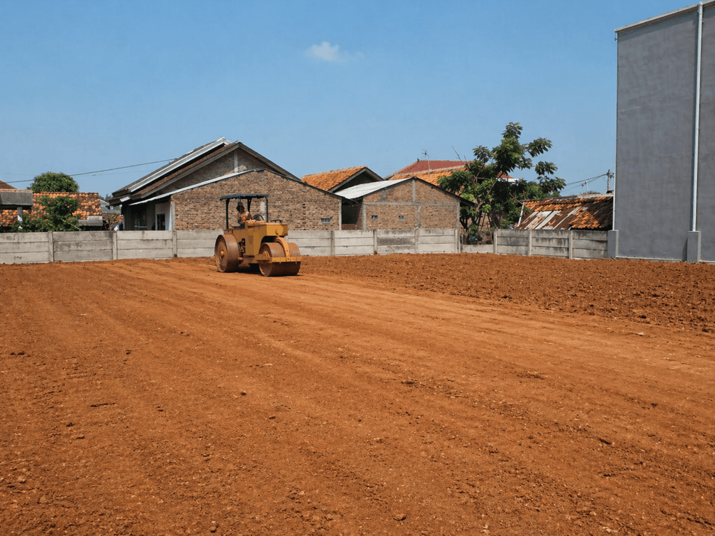jasa pematangan lahan profesional