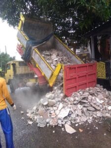 jasa angkut puing bangunan renovasi